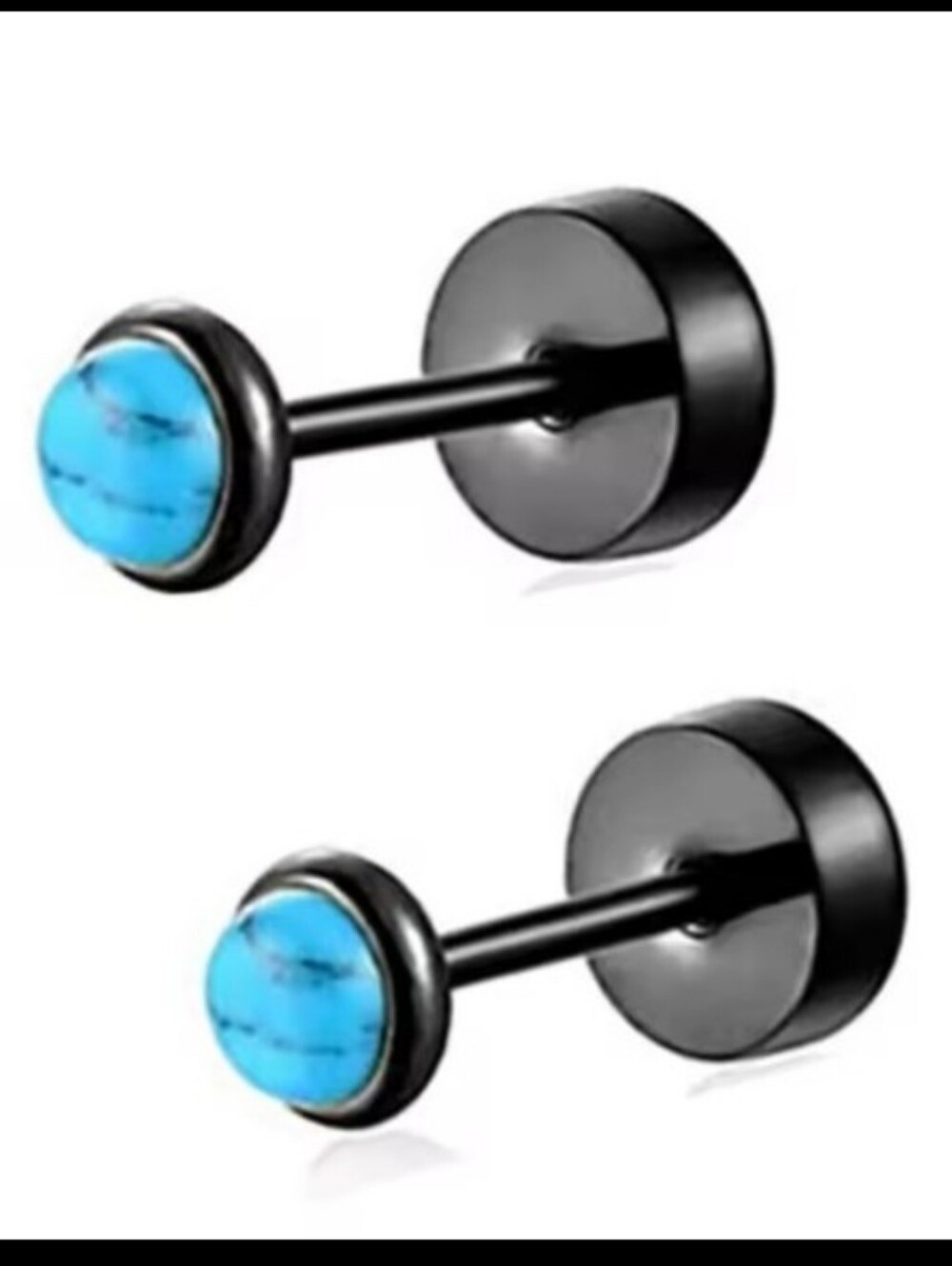 Small Flat Back Earrings